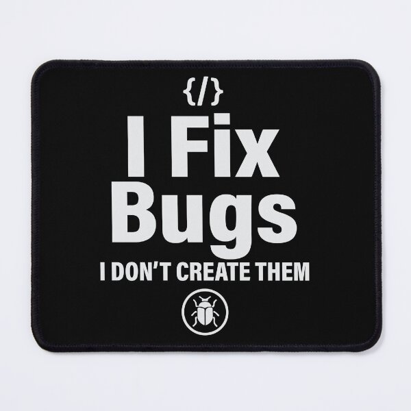 Item preview, I Fix Bugs Not Create Them Funny Programmer Debugger T-Shirt  Software Developer Humor Tee designed and sold by Design-Pro-21.