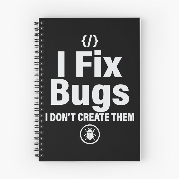 Item preview, I Fix Bugs Not Create Them Funny Programmer Debugger T-Shirt  Software Developer Humor Tee designed and sold by Design-Pro-21.