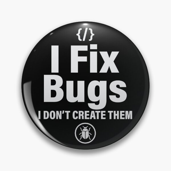 Item preview, I Fix Bugs Not Create Them Funny Programmer Debugger T-Shirt  Software Developer Humor Tee designed and sold by Design-Pro-21.