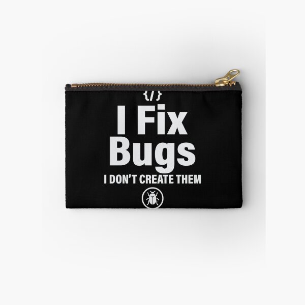 Item preview, I Fix Bugs Not Create Them Funny Programmer Debugger T-Shirt  Software Developer Humor Tee designed and sold by Design-Pro-21.