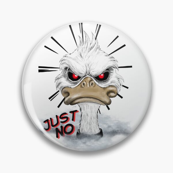 Artikelvorschau, Evil Duck - Just No! entworfen und verkauft von Sia's Shadow Gallery.
