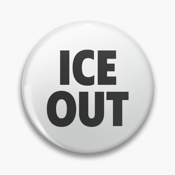 Item preview, ICE OUT PIN STICKER designed and sold by aydapadi.