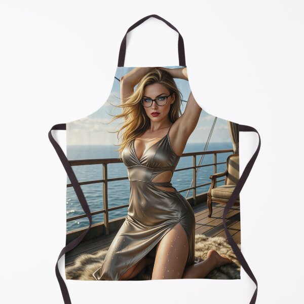 Item preview, Ilya Zeppelin Metallic Dress On Balcony designed and sold by CathryneDelamort.