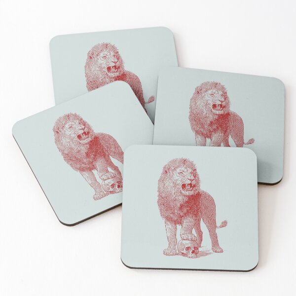 Item preview, Lion and Skull designed and sold by Lidra Zehcnas.