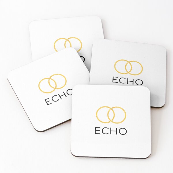 Item preview, Echo Interlocking Circles – Zen Unity Minimal Symbol designed and sold by MonaRose_Art.