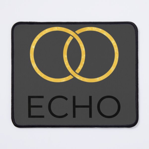 Item preview, Echo Interlocking Circles – Zen Unity Minimal Symbol designed and sold by MonaRose_Art.