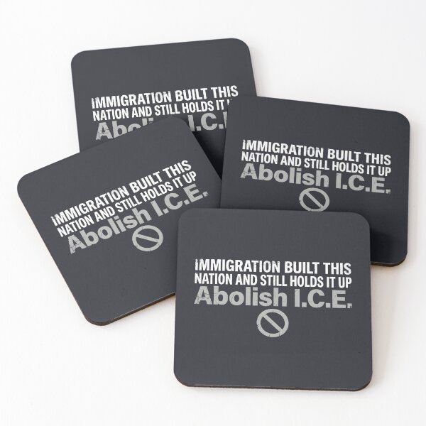 Item preview, Immigrants Built This Nation And Still Hold It Up Abolish ICE  designed and sold by HowToCanadian.