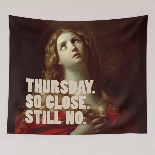Item preview, Thursday. So Close. Still No. designed and sold by Art & Coffee.