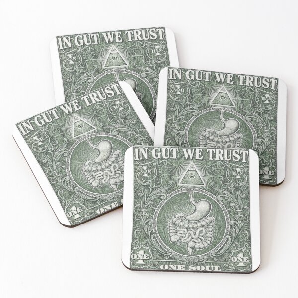 Item preview, In Gut We Trust  designed and sold by Kenhrl.