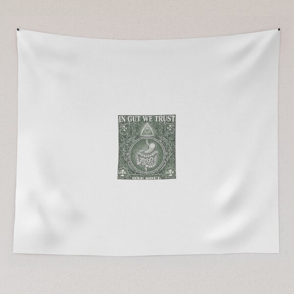 Item preview, In Gut We Trust  designed and sold by Kenhrl.