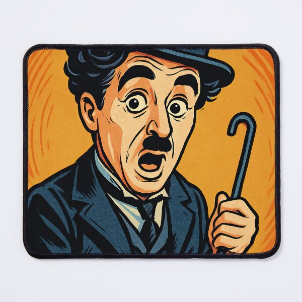 Item preview, Charlie Chaplin | Comics stylCartoone - designed and sold by ComicsFactory.