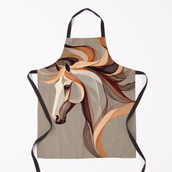 Item preview, Stylized Horse Abstract Artwork (image size 7840x11680) designed and sold by Digital-Davinci.