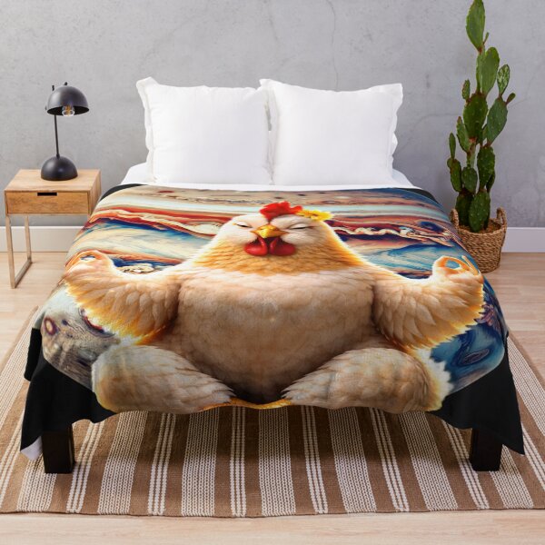 Item preview, A hen meditating designed and sold by clarazen.