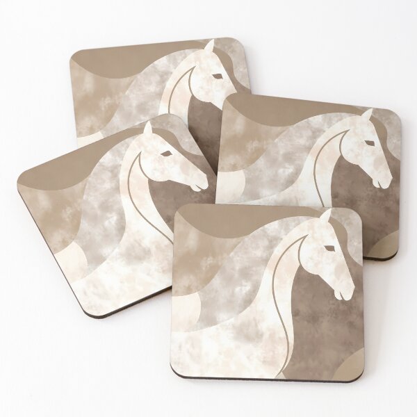 Item preview, Stylized Horse Abstract Artwork (image size 7840x11680) designed and sold by Digital-Davinci.