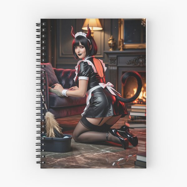 Item preview, Demon Maid Tidy Up in Gothic Living Room designed and sold by CathryneDelamort.