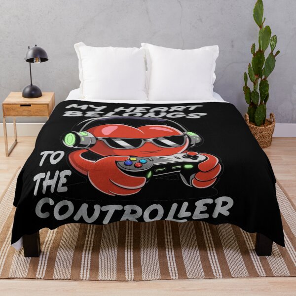 Item preview, My Heart Belongs To The Controller Gamer Romance designed and sold by GrumpySableye.