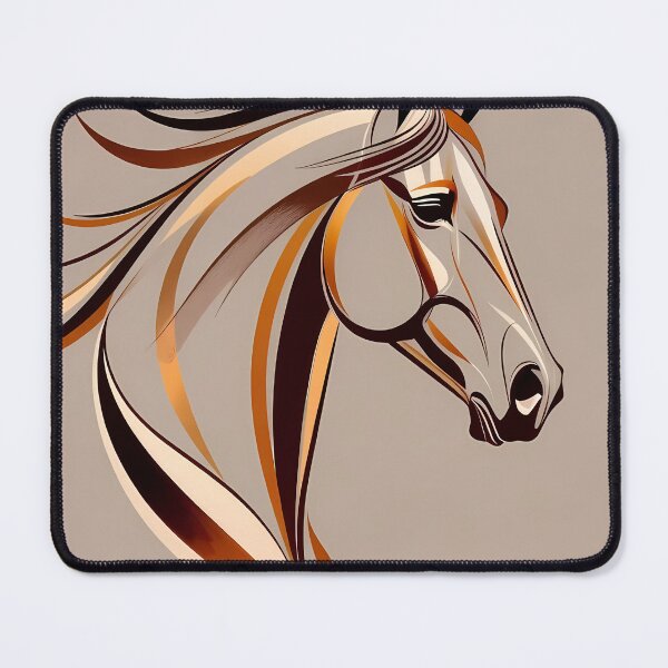 Item preview, Stylized Horse Abstract Artwork (image size 7840x11680) designed and sold by Digital-Davinci.