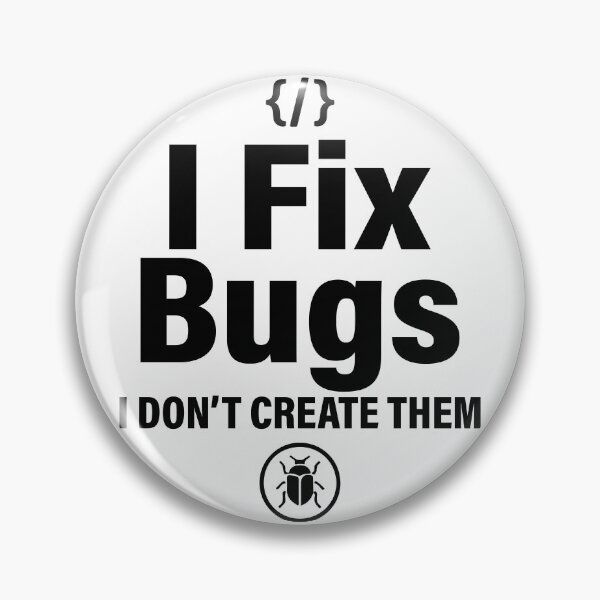 Item preview, I Fix Bugs Not Create Them Funny Programmer T-Shirt  Developer Debugging Humor Tee designed and sold by Design-Pro-21.