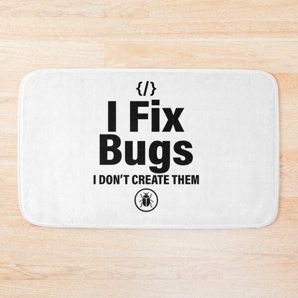 Item preview, I Fix Bugs Not Create Them Funny Programmer T-Shirt  Developer Debugging Humor Tee designed and sold by Design-Pro-21.