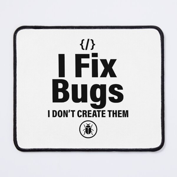 Item preview, I Fix Bugs Not Create Them Funny Programmer T-Shirt  Developer Debugging Humor Tee designed and sold by Design-Pro-21.