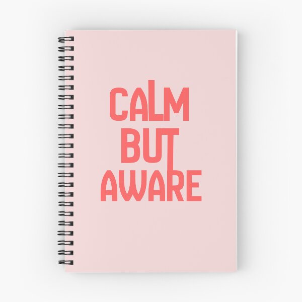 Item preview, Calm But Aware – Quiet Confidence Minimal Quote T-Shirt designed and sold by YasirHamidDesigns .