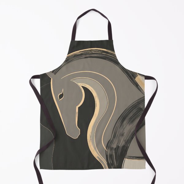 Item preview, Stylized Horse Abstract Artwork (image size 7840x11680) designed and sold by Digital-Davinci.