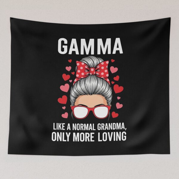 Item preview, Gamma Valentine Quote for Loving Grandma with Cute Bow designed and sold by OlakunleOloroz.