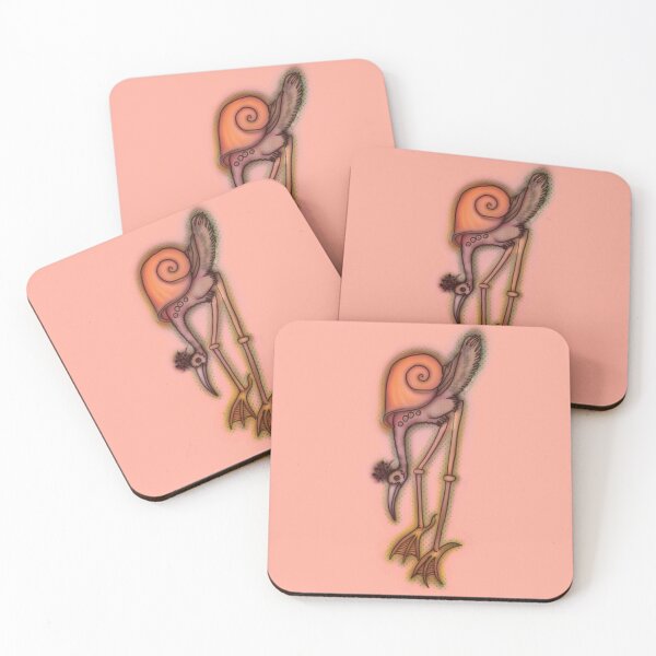 Item preview, Snail Stork designed and sold by FableFloralCreations.