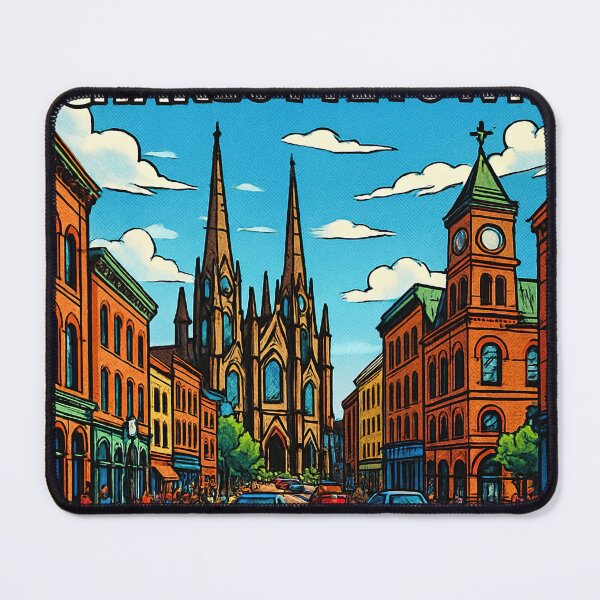Item preview, Charlottetown, city | Comics stylCartoone -  designed and sold by ComicsFactory.