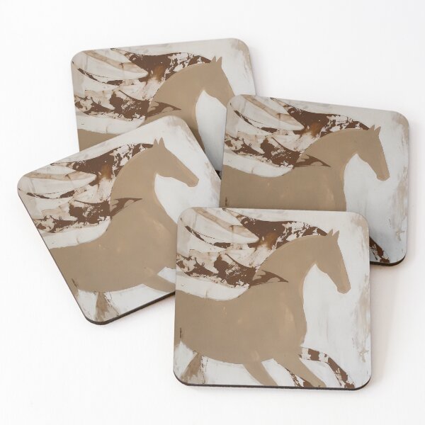 Item preview, Stylized Horse Abstract Artwork (image size 7840x11680) designed and sold by Digital-Davinci.