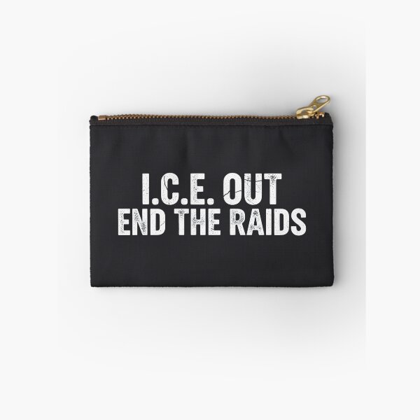 Item preview, ICE Out End The Raids designed and sold by HowToCanadian.