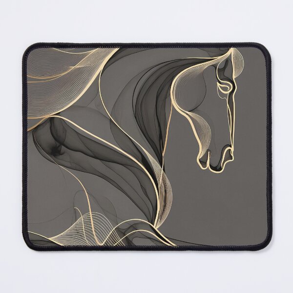 Item preview, Stylized Horse Abstract Artwork (image size 7840x11680) designed and sold by Digital-Davinci.