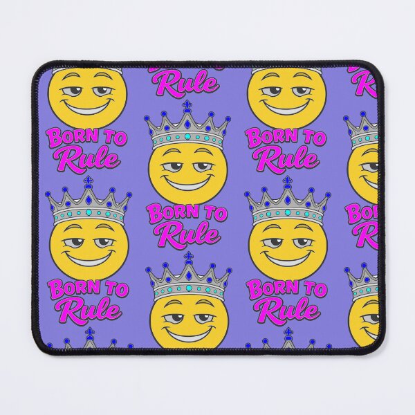 Item preview, Born to Rule Crown Emoji designed and sold by NeerPrema.