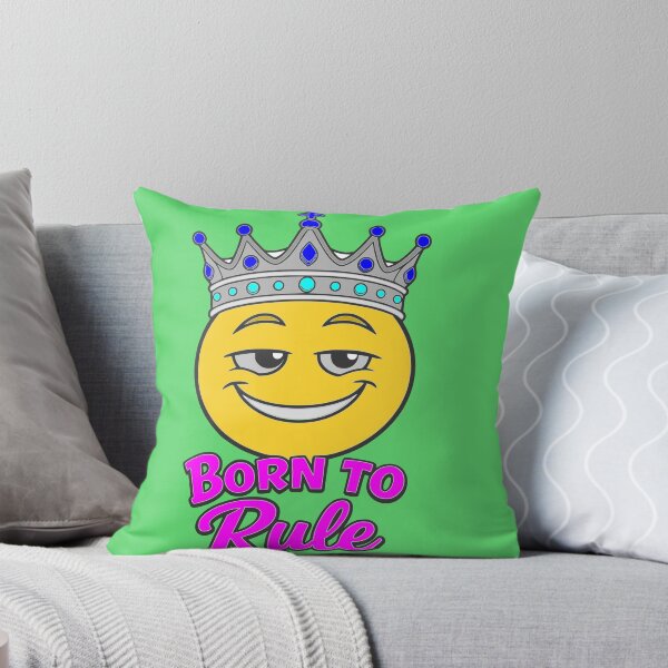 Item preview, Born to Rule Crown Emoji designed and sold by NeerPrema.