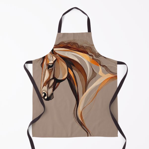 Item preview, Stylized Horse Abstract Artwork (image size 7840x11680) designed and sold by Digital-Davinci.