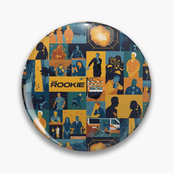 Item preview, The Rookie season 8 graphic illustration collage poster | The Rookie designed and sold by gottaloveseries.