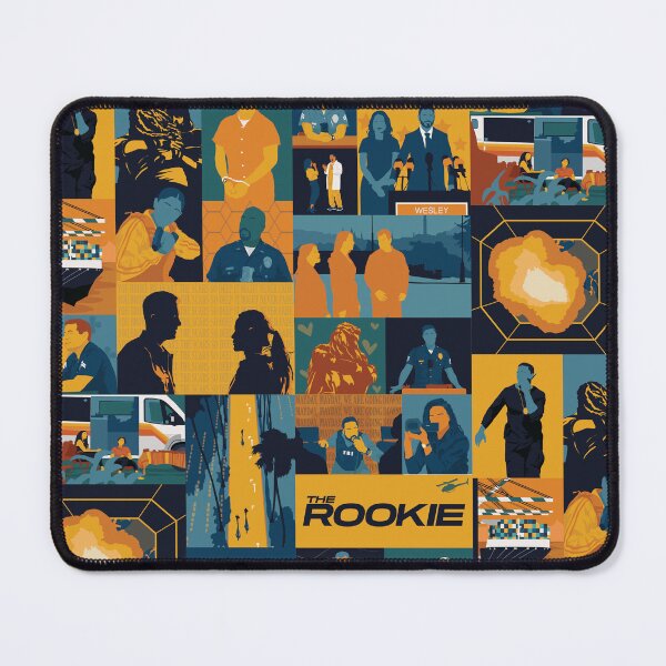 Item preview, The Rookie season 8 graphic illustration collage poster | The Rookie designed and sold by gottaloveseries.
