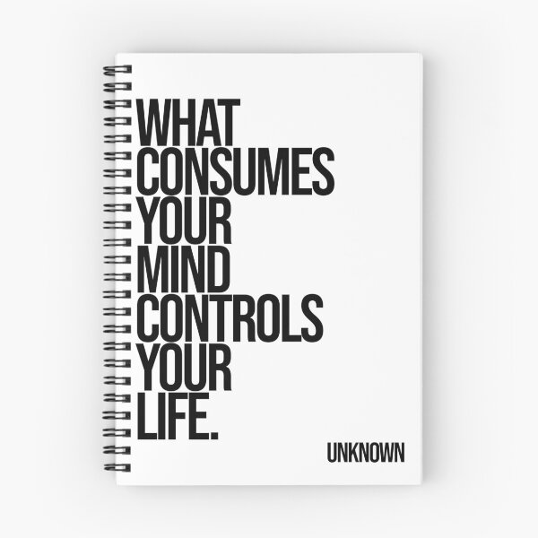 Item preview, What Consumes Your Mind Controls Your Life. designed and sold by Enea Kelo.