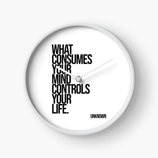Item preview, What Consumes Your Mind Controls Your Life. designed and sold by Enea Kelo.