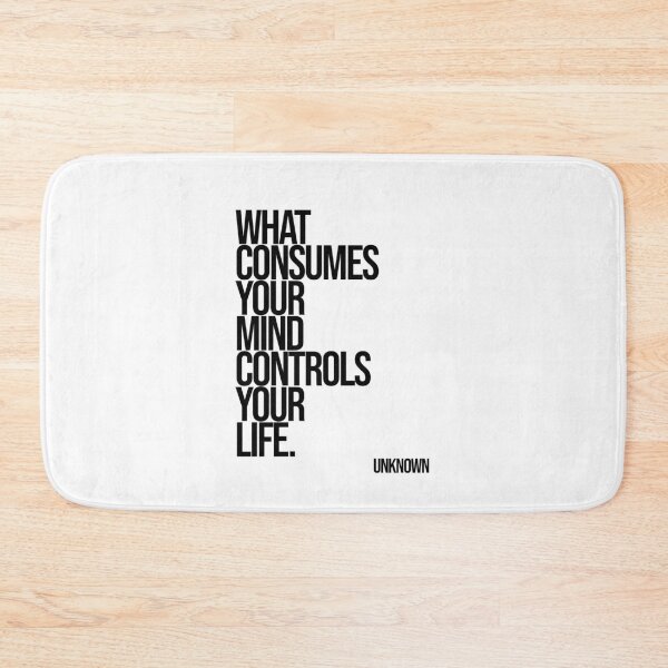 Item preview, What Consumes Your Mind Controls Your Life. designed and sold by Enea Kelo.