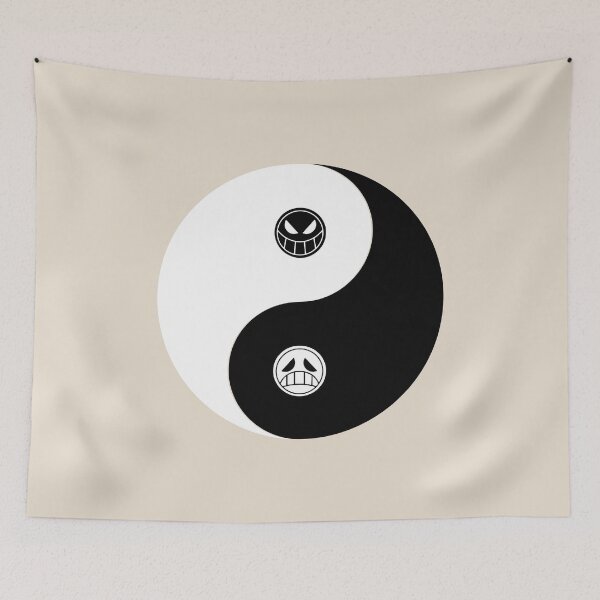 Item preview, Yin Yang Ace Smileys designed and sold by Onepiece-Stash.