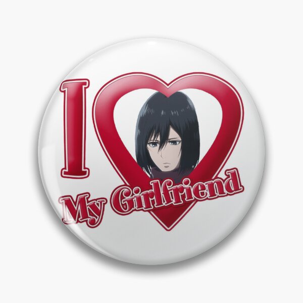 Item preview, Mikasa Ackerman | Attack on Titan | I Love My Girlfriend designed and sold by AtheaWH.