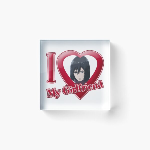 Artikelvorschau, Mikasa Ackerman | Attack on Titan | Ich liebe meine Freundin entworfen und verkauft von AtheaWH.