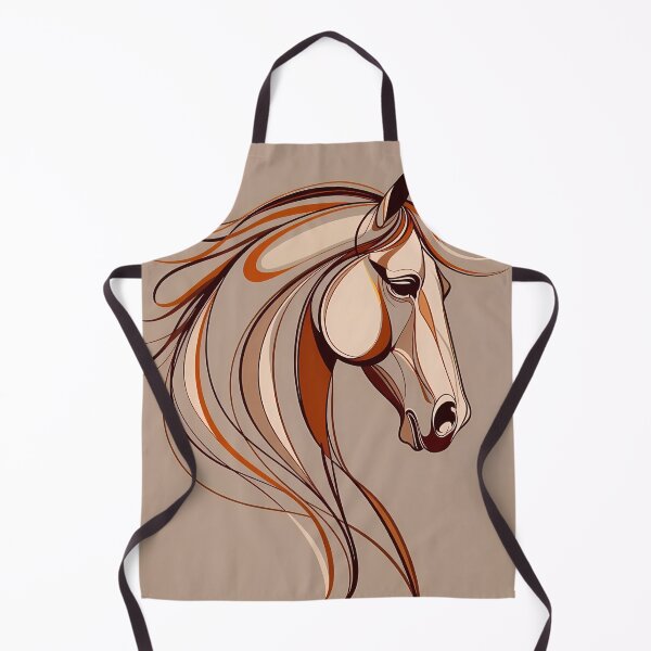 Item preview, Stylized Horse Abstract Artwork (image size 7840x11680) designed and sold by Digital-Davinci.