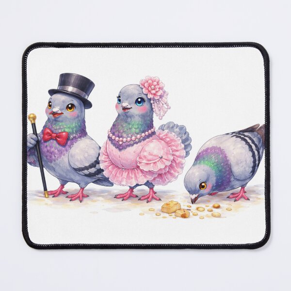 Item preview, Pigeon Family - Watercolour Wedding designed and sold by inspired-works.