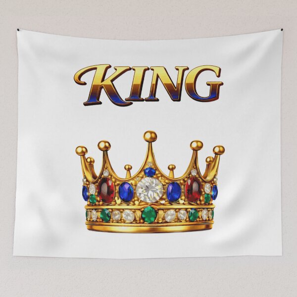 Item preview, Nice to Meet You King Crown Royal Power Statement Design designed and sold by AlexLineArt.