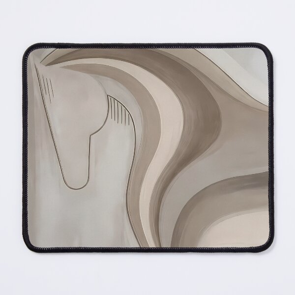 Item preview, Stylized Horse Abstract Artwork (image size 7840x11680) designed and sold by Digital-Davinci.