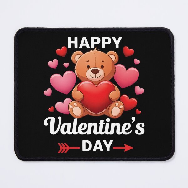 Item preview, Happy Valentine Funny Cute Teddy Bear designed and sold by OlakunleOloroz.