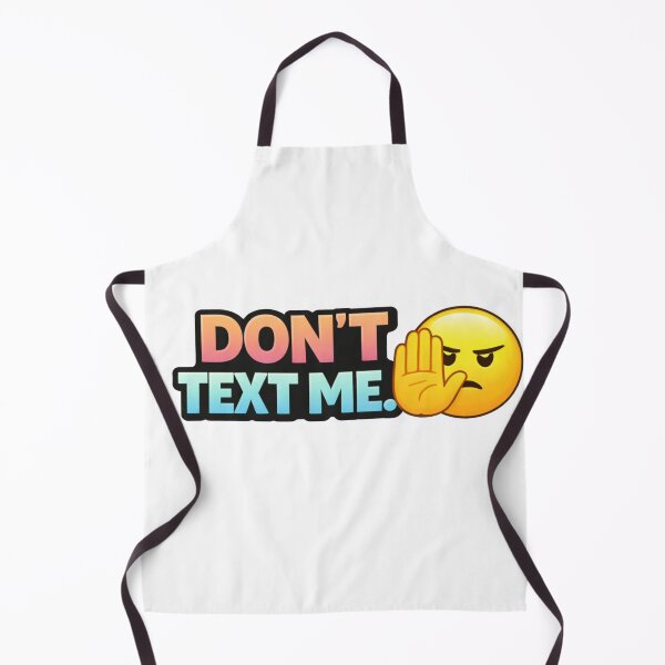 Item preview, Don’t Text Me Colorful Funny Sticker | Savage Attitude Quote designed and sold by RelateAndTee.