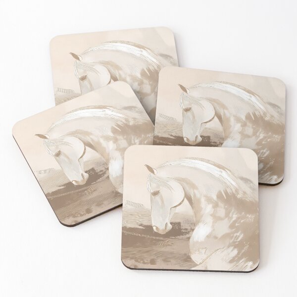 Item preview, Stylized Horse Abstract Artwork (image size 7840x11680) designed and sold by Digital-Davinci.